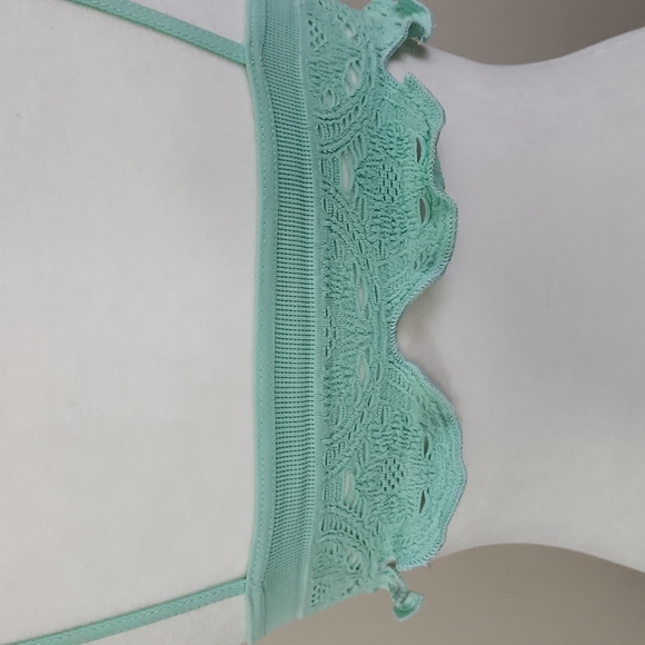 Nwot Free People Intimately Crochet Trim Triangle Bralette - Picture 5 of 6